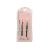 Tweezers(2PCS) packaging featuring two stylish personal care tweezers for precision grooming.
